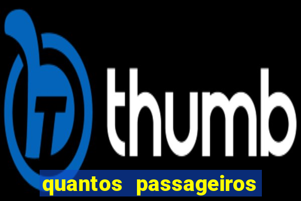 quantos passageiros cabem em um navio de cruzeiro